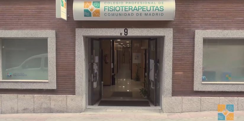 Fachada Colegio Profesional de Fisioterapeutas de la Comunidad de Madrid