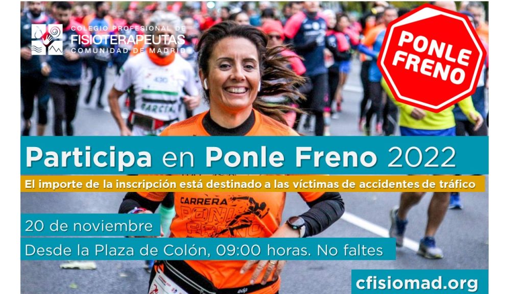 La carrera Ponle Freno se celebra el próximo 20 de noviembre