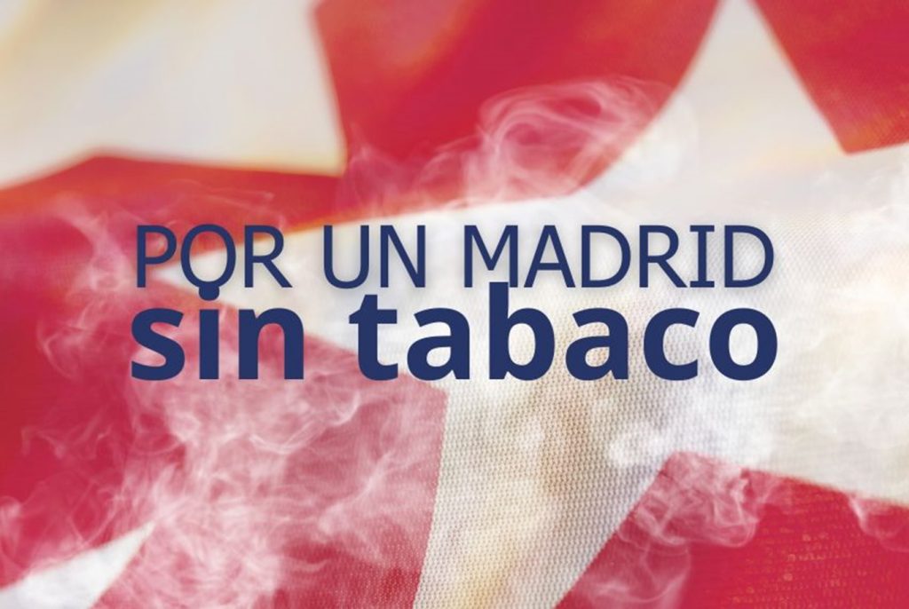 30 instituciones solicitan la prohibición progresiva del consumo del tabaco en todos los espacios públicos de Madrid