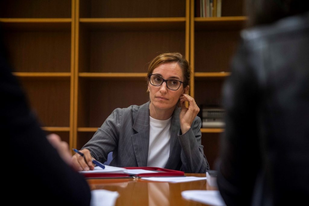 Mónica García, nueva ministra de Sanidad.
