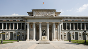 Imagen de una de las fachadas del Museo del Prado