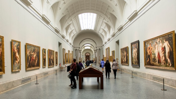 Imagen de la Galería Central del Museo del Prado