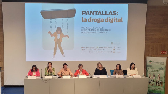 Presentación de la campaña Pantallas, la droga digital