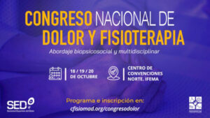 Cartel del Congreso sobre Dolor y Fisioterapia