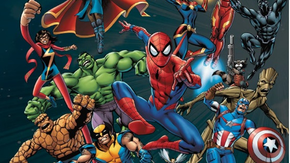 Capitán América, Spider-Man, Black Panther, Capitana Marvel y Doctor Strange son algunos de los personajes que puedes ver en la exposición 